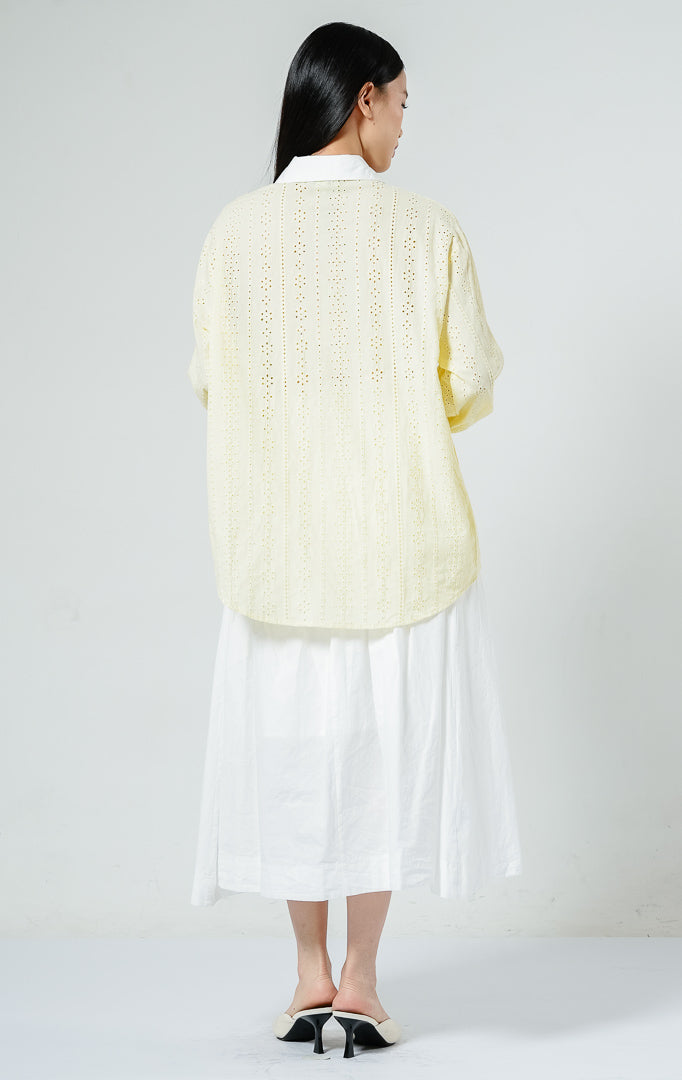 Maxene Top Yellow