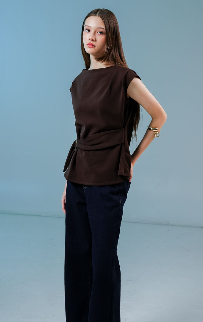 Carpenter Top Dark Brown