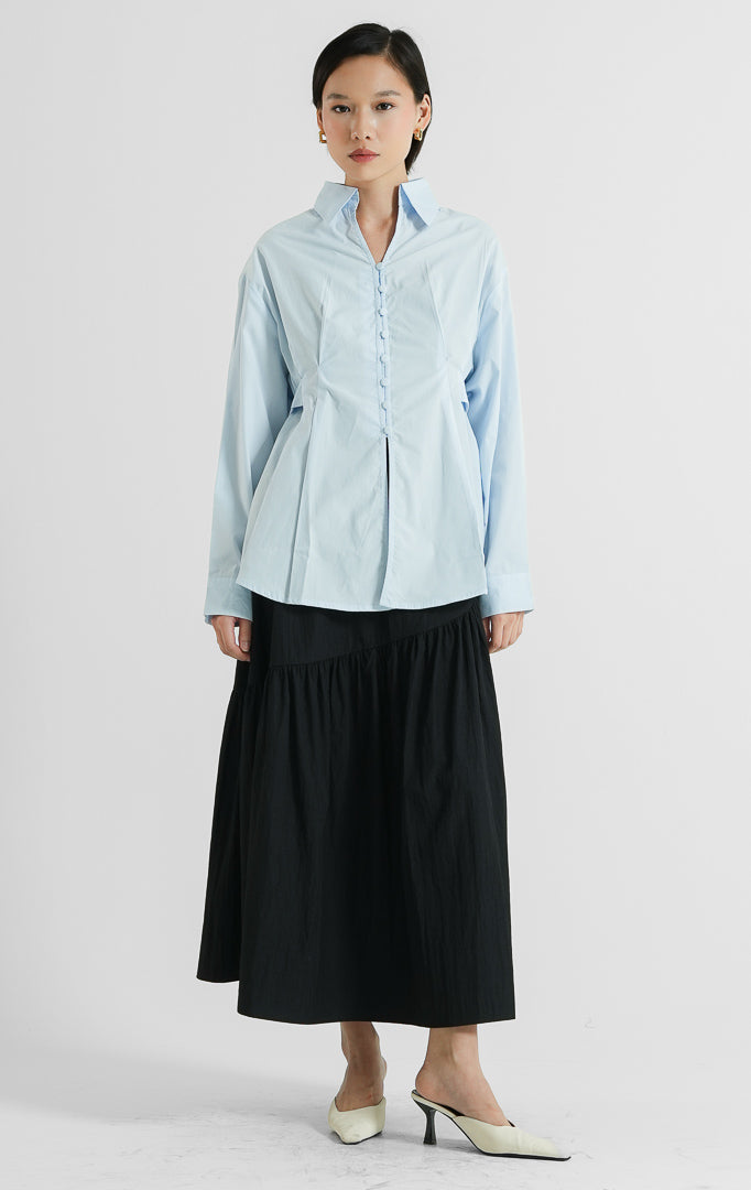 Effie Top Light Blue