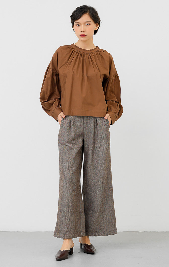 Morgana Top Dark Brown