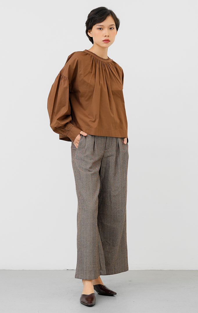 Morgana Top Dark Brown