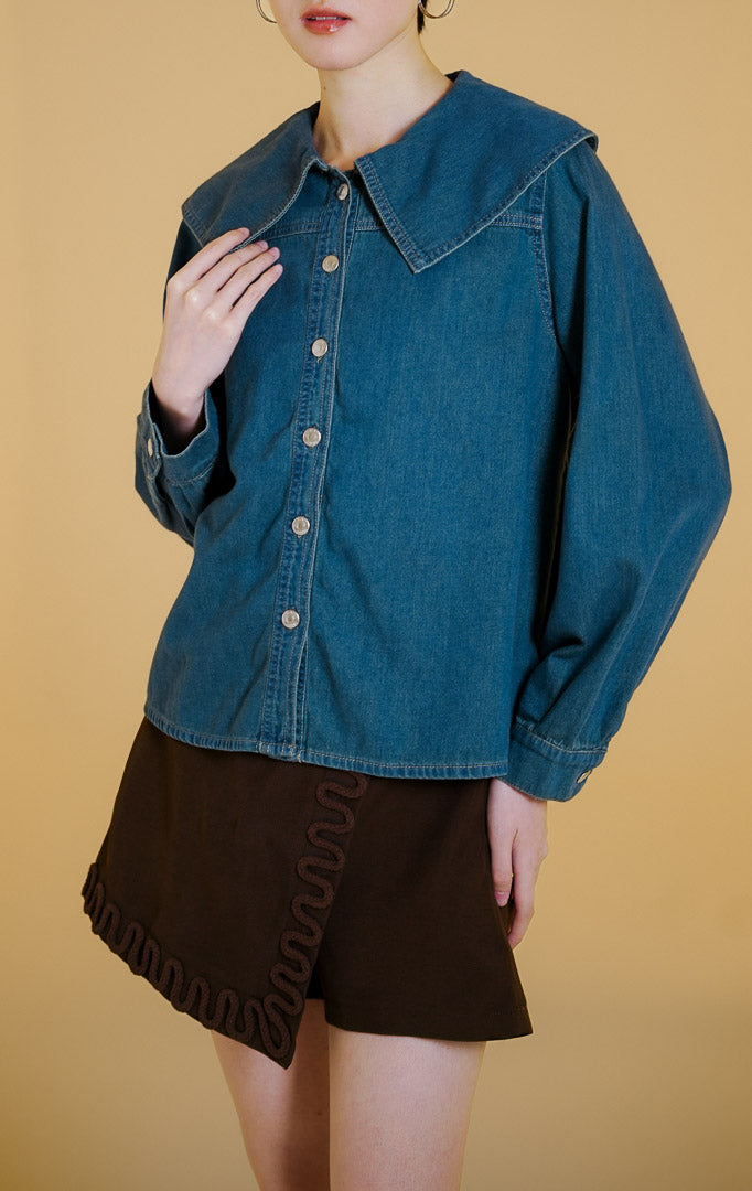 Ivelle Top Denim