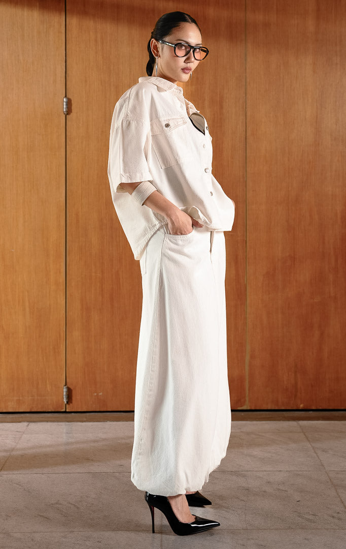 BL Khaine Top White
