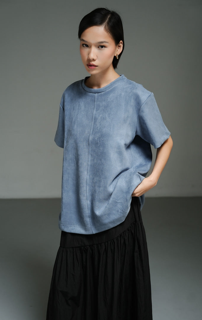 Callidora Top Denim Blue