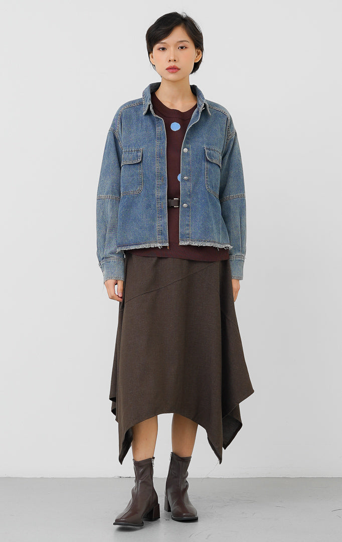 Katanna Top Denim