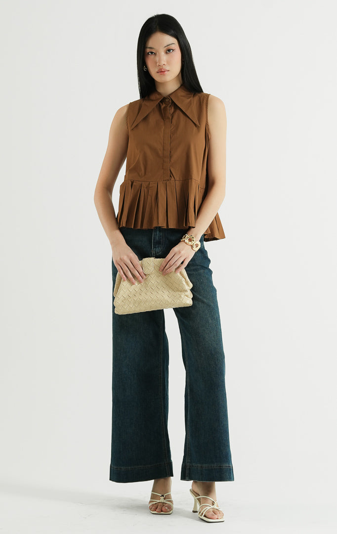 Serelina Top Brown
