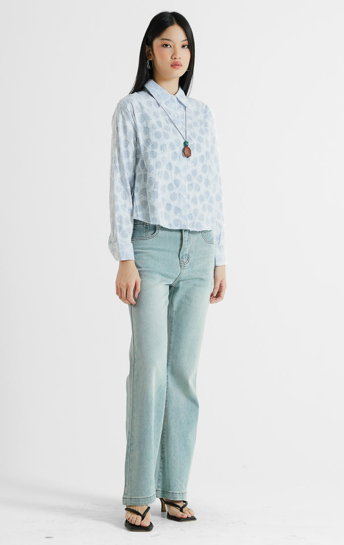 Serena Top Blue