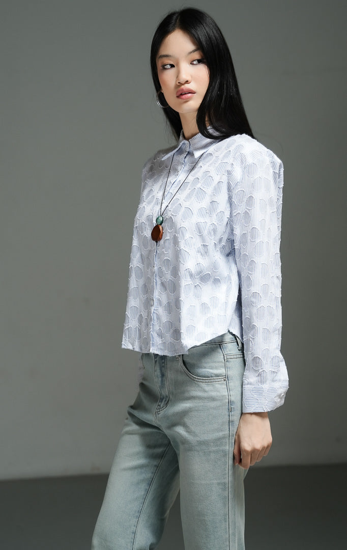 Serena Top Blue