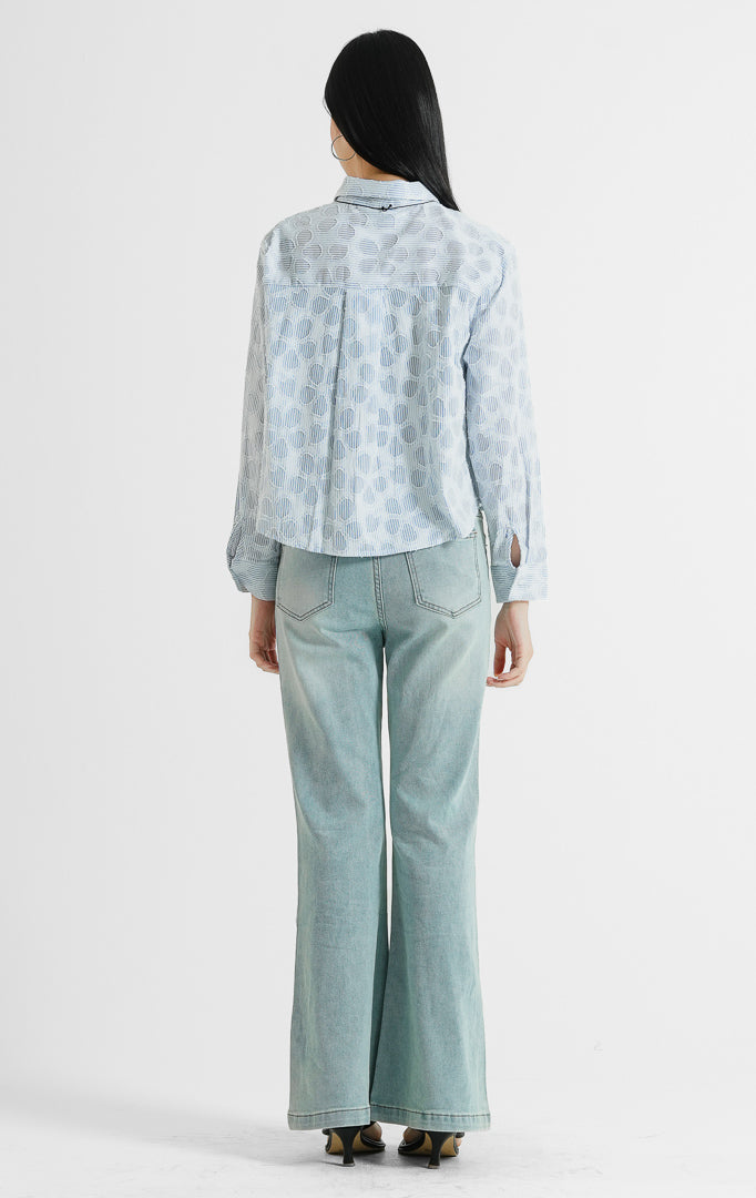 Serena Top Blue