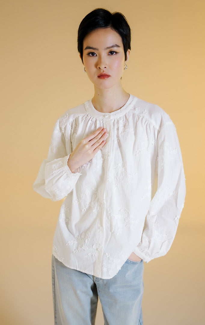 Colette Top White