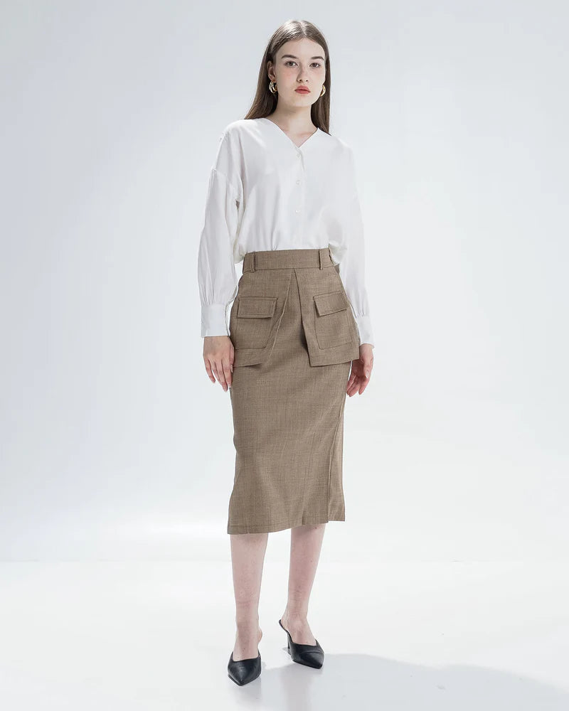 Blaise White Blouse