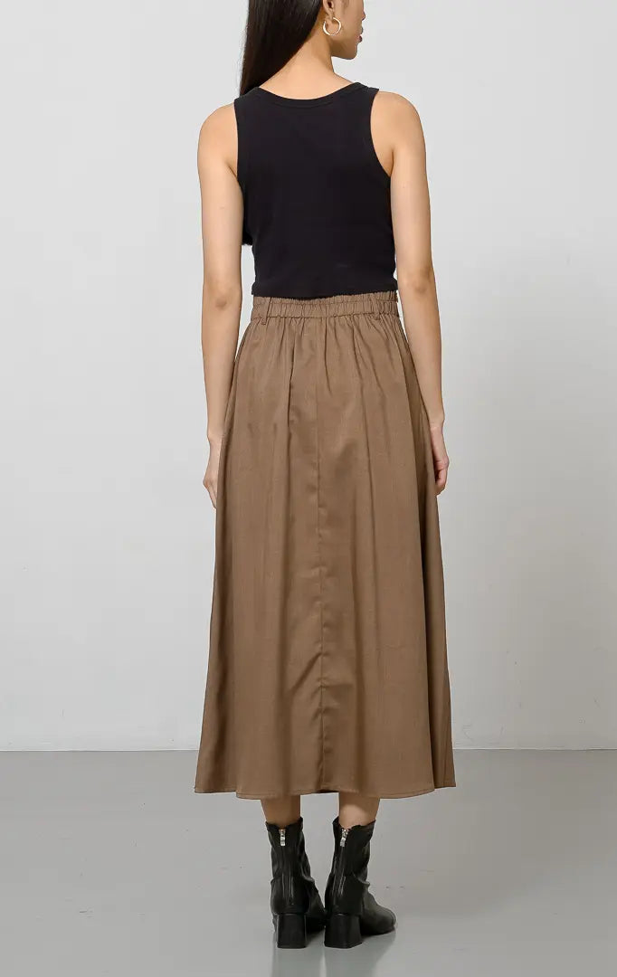 Yeena Skirt Brown