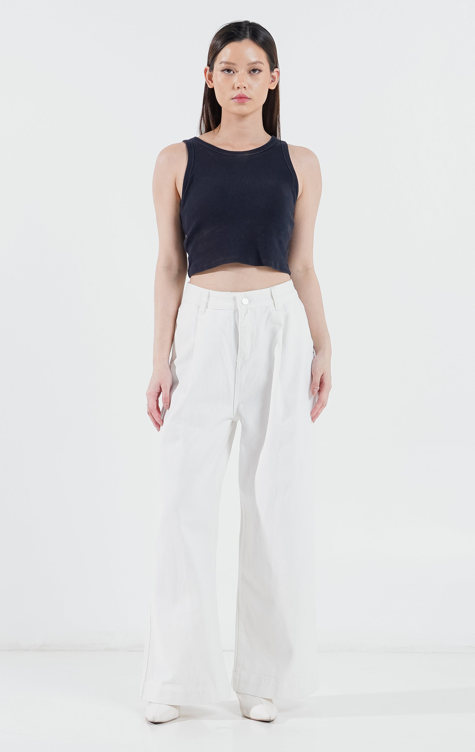 Giona Pants White