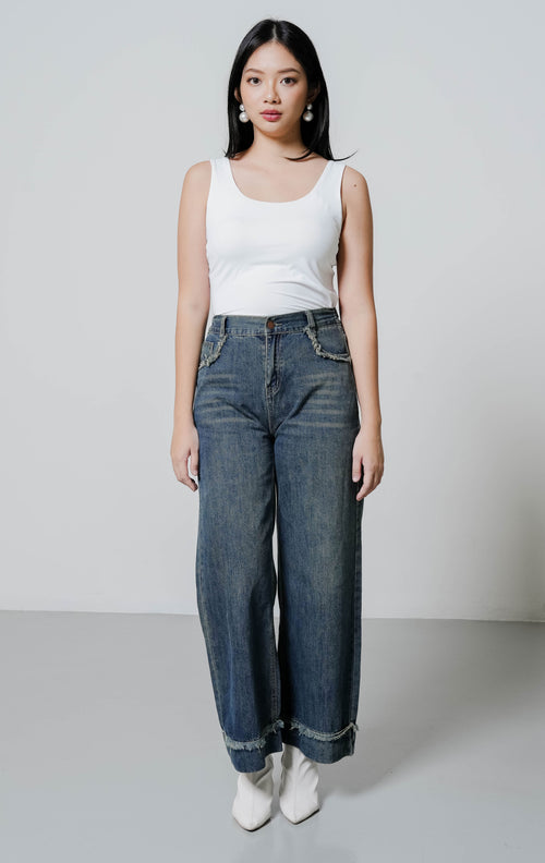 Wenesia Pants Denim