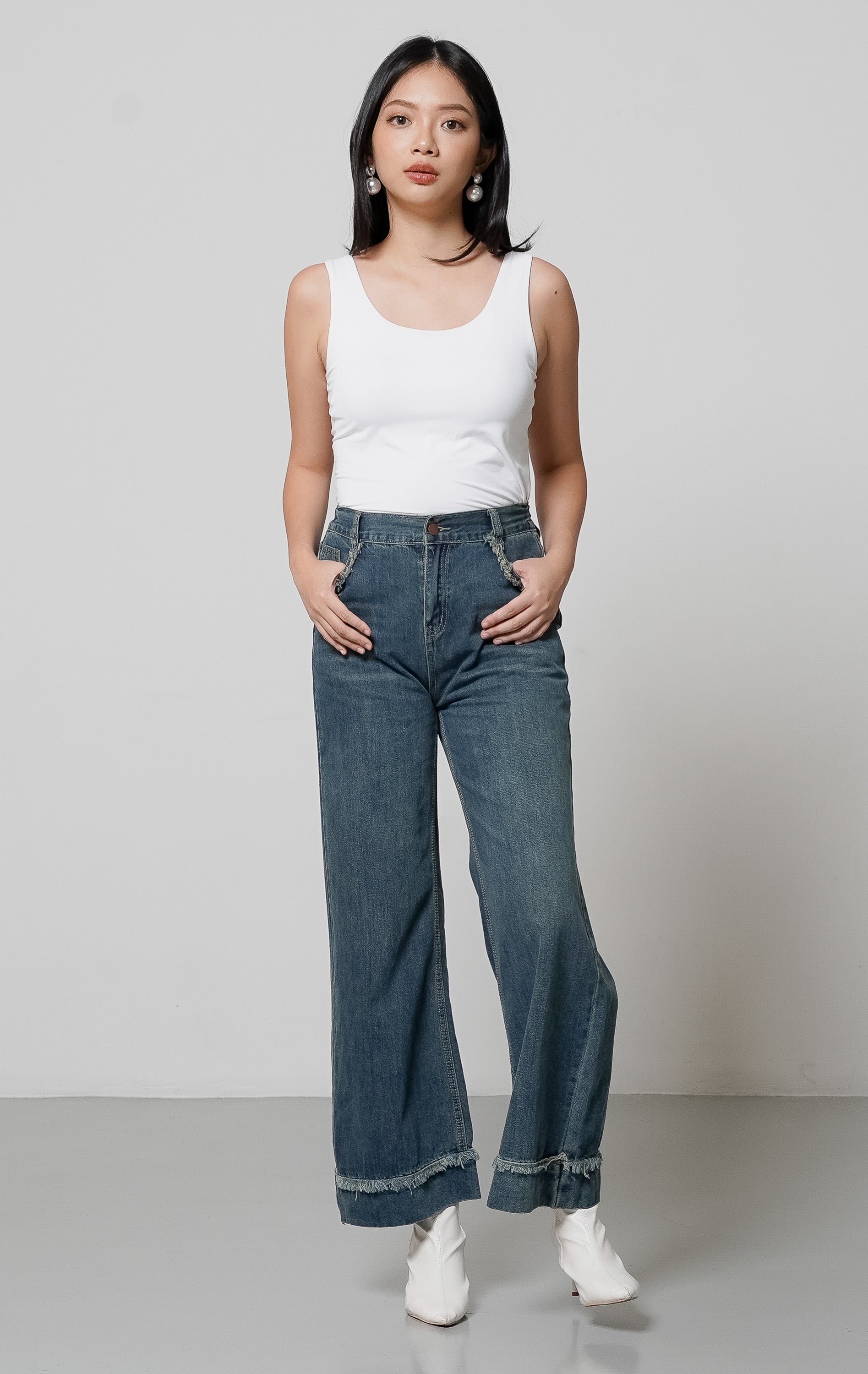 Wenesia Pants Denim