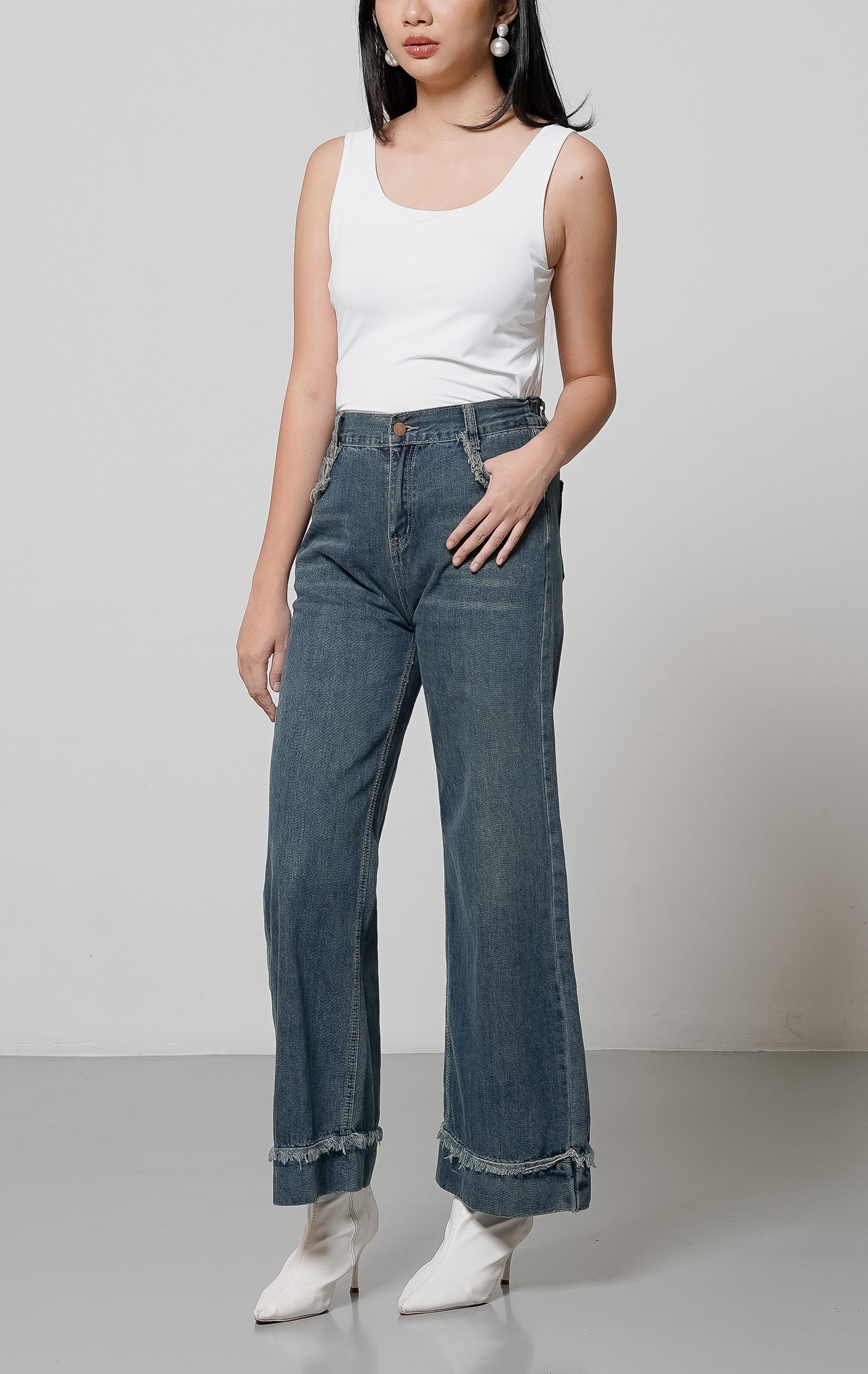 Wenesia Pants Denim