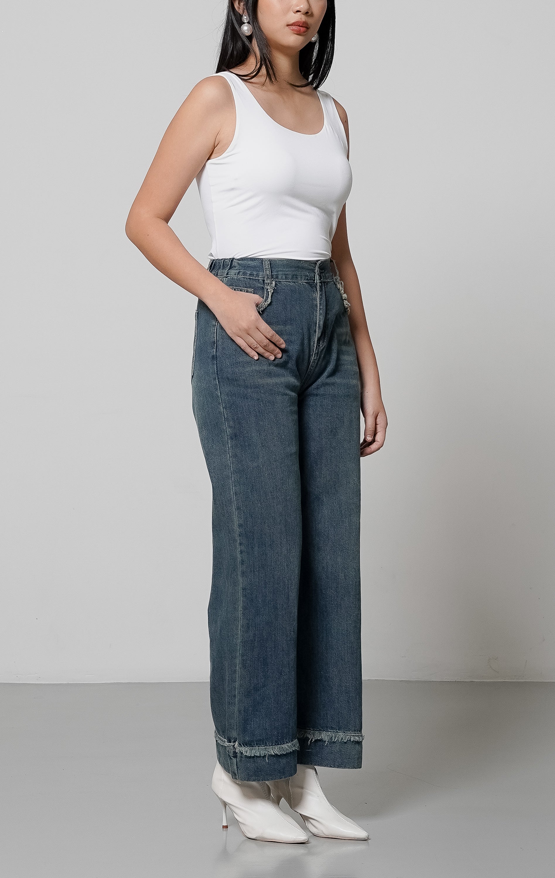 Wenesia Pants Denim