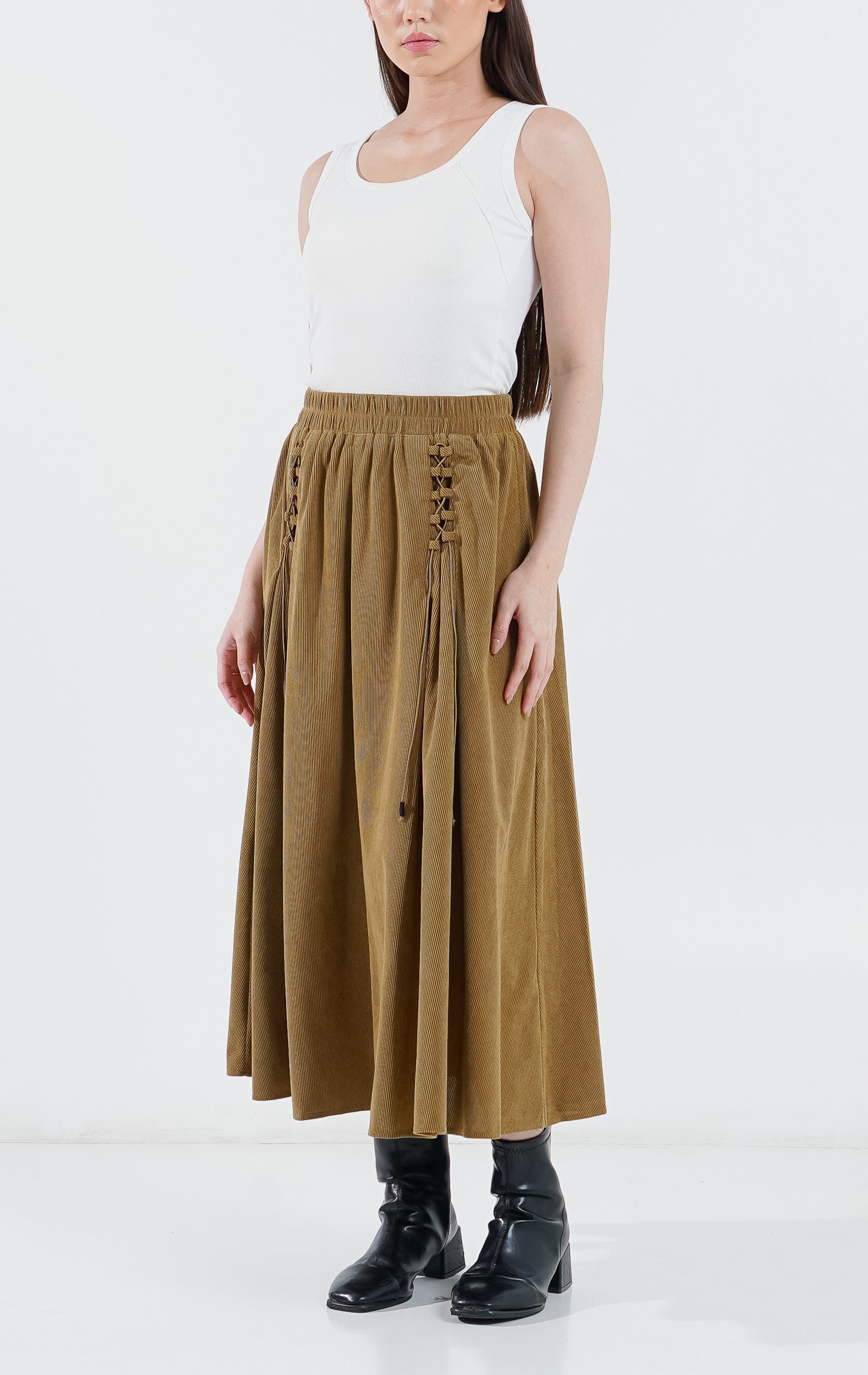 Vessa Skirt Brown