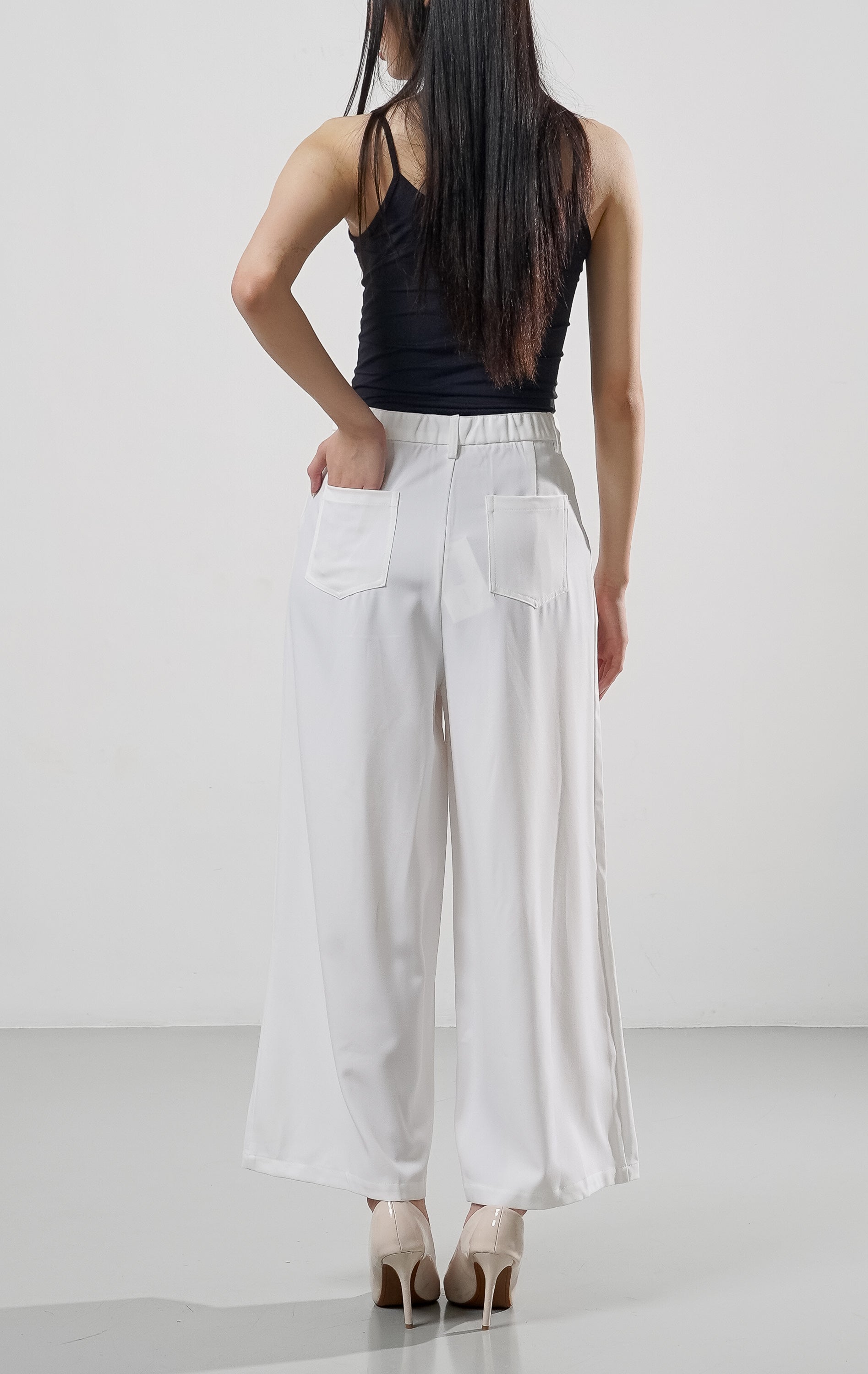 Dally Pants White