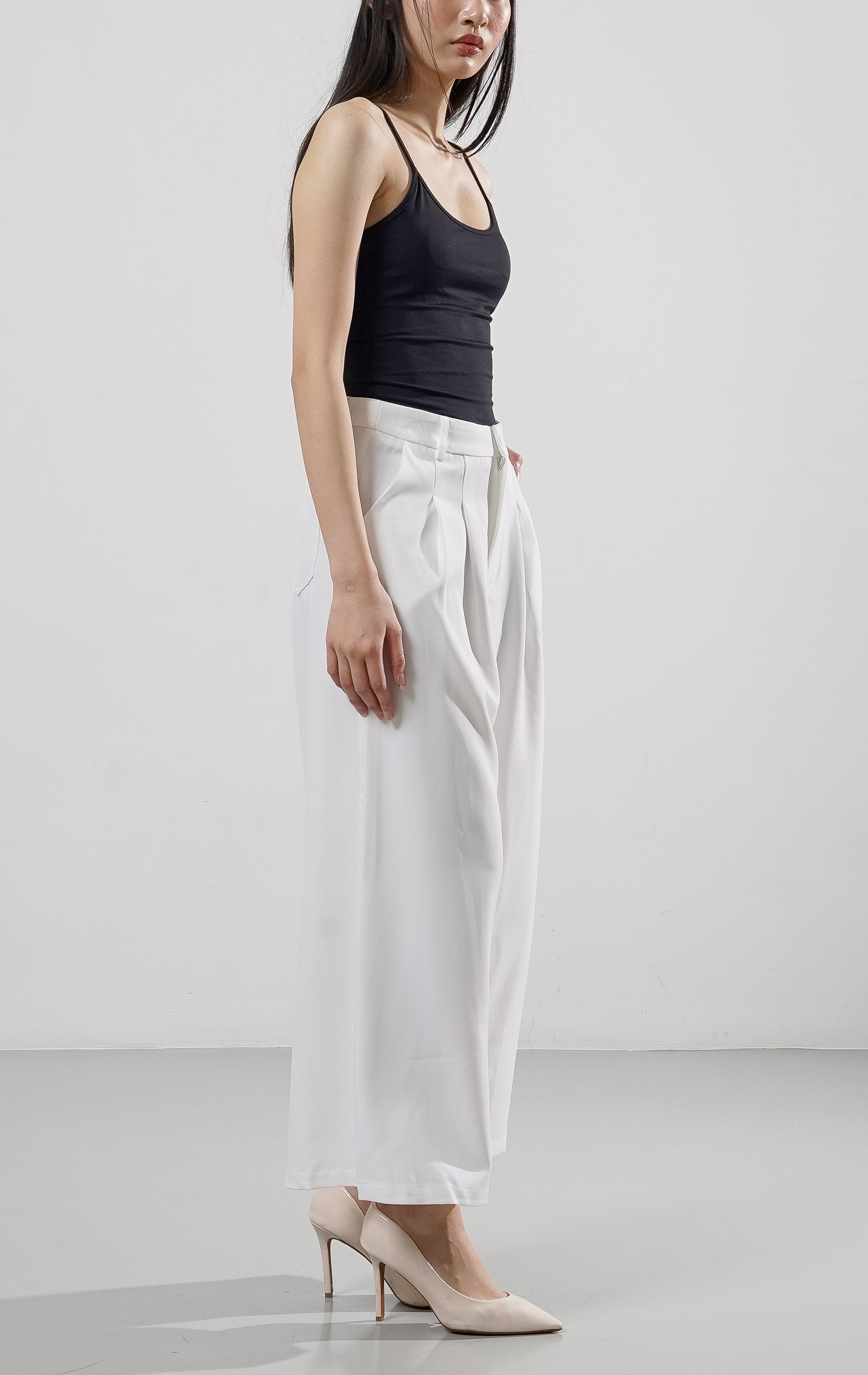 Dally Pants White