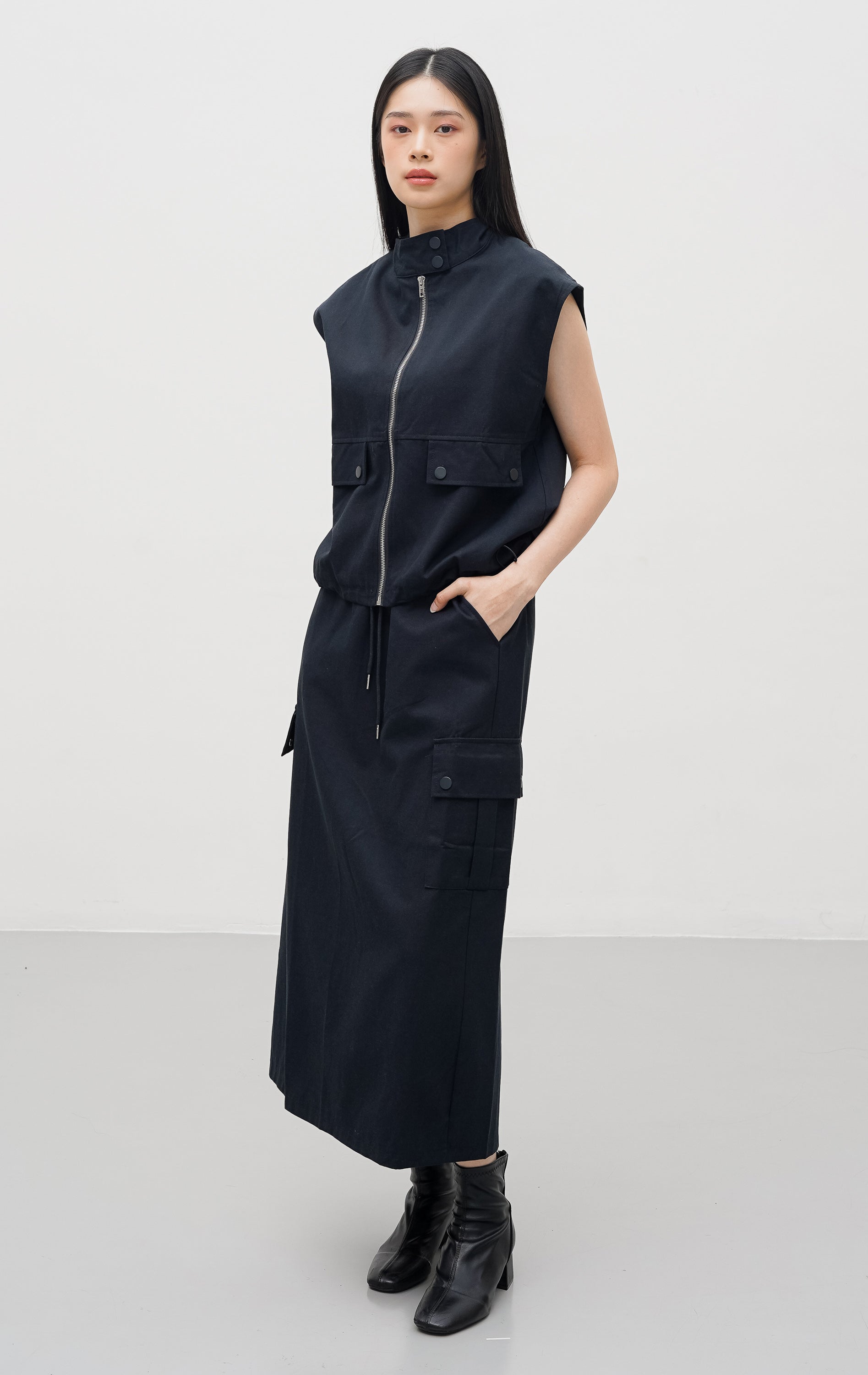 Leith Skirt Black