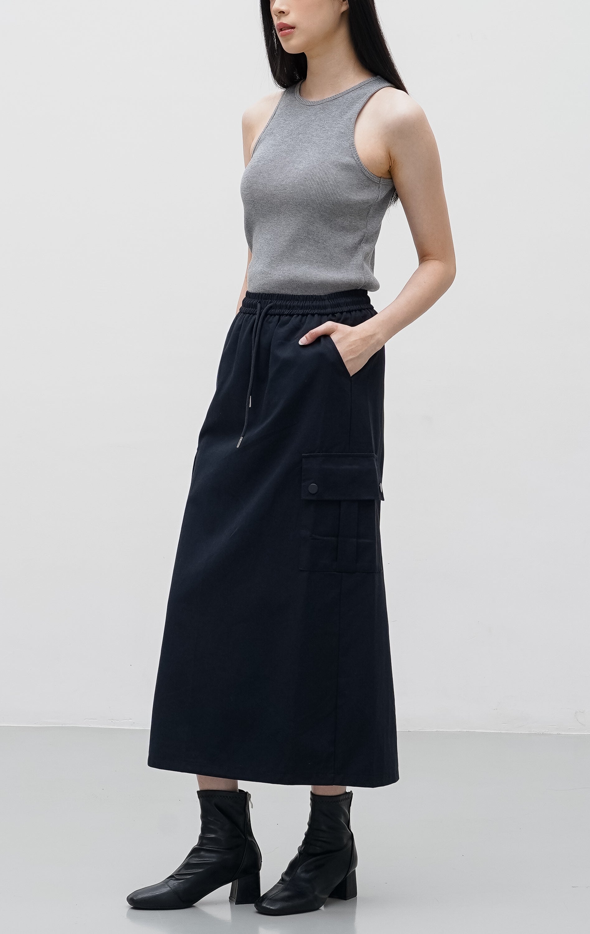 Leith Skirt Black