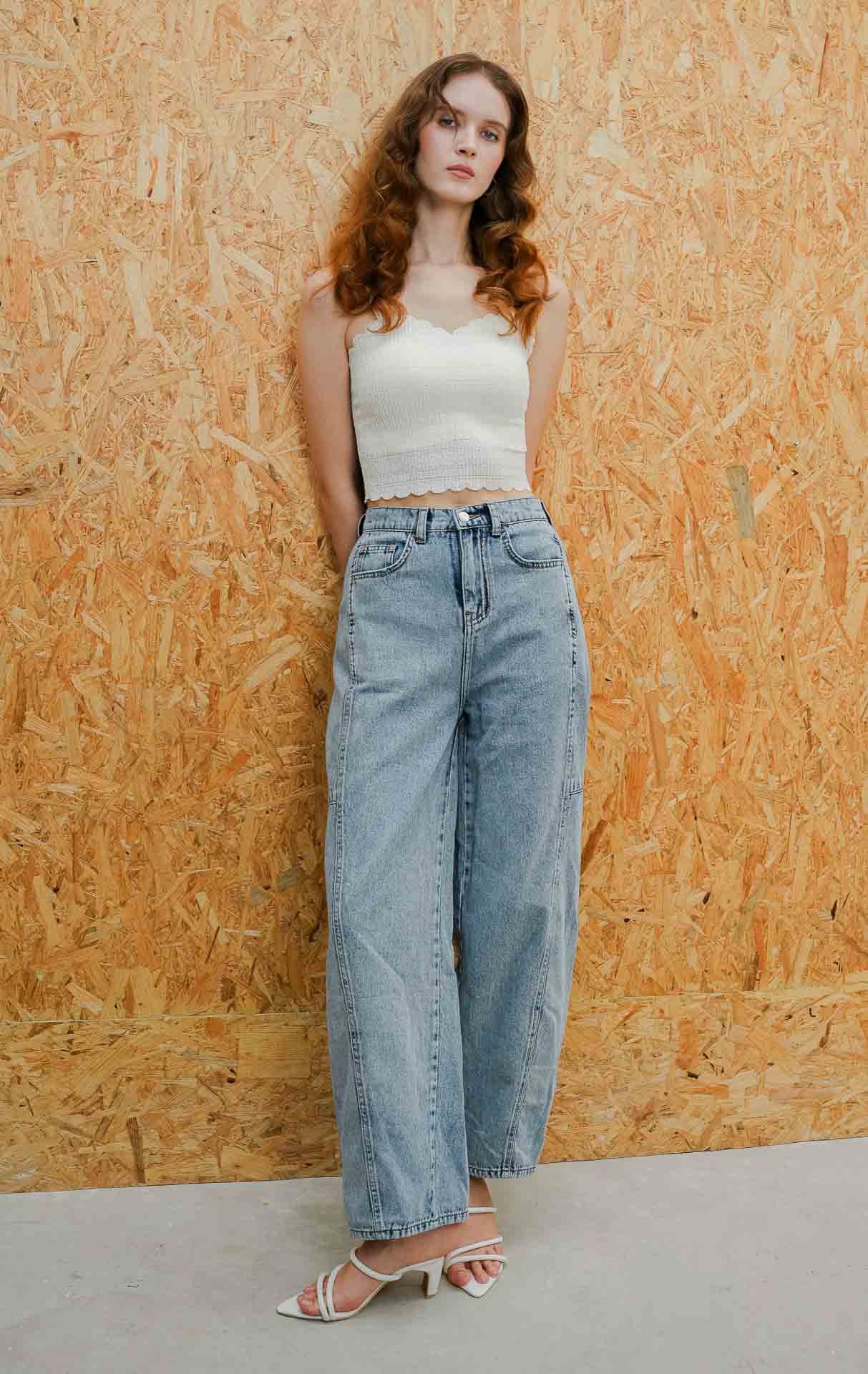 SH Malaya Barrel Pants Denim