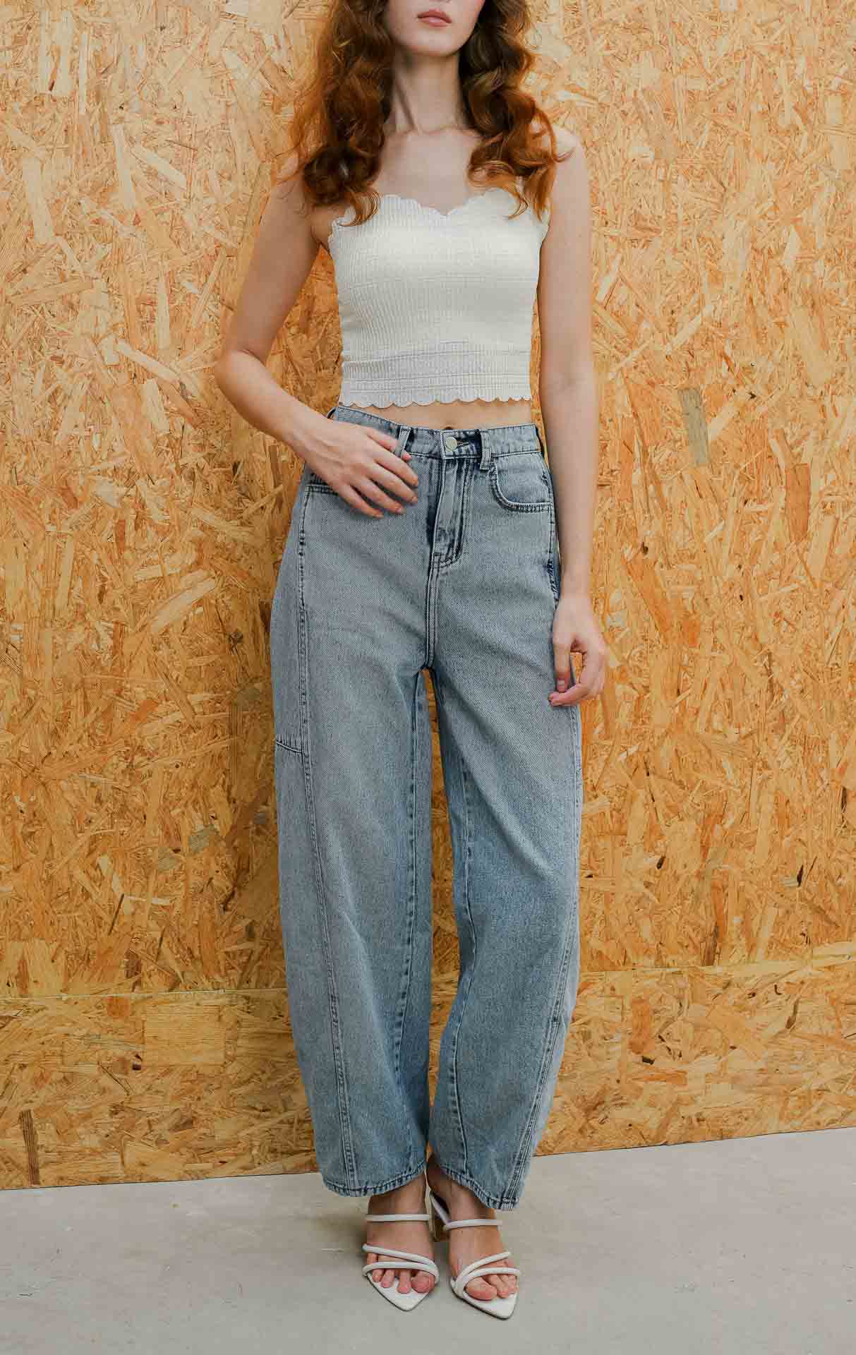 SH Malaya Barrel Pants Denim