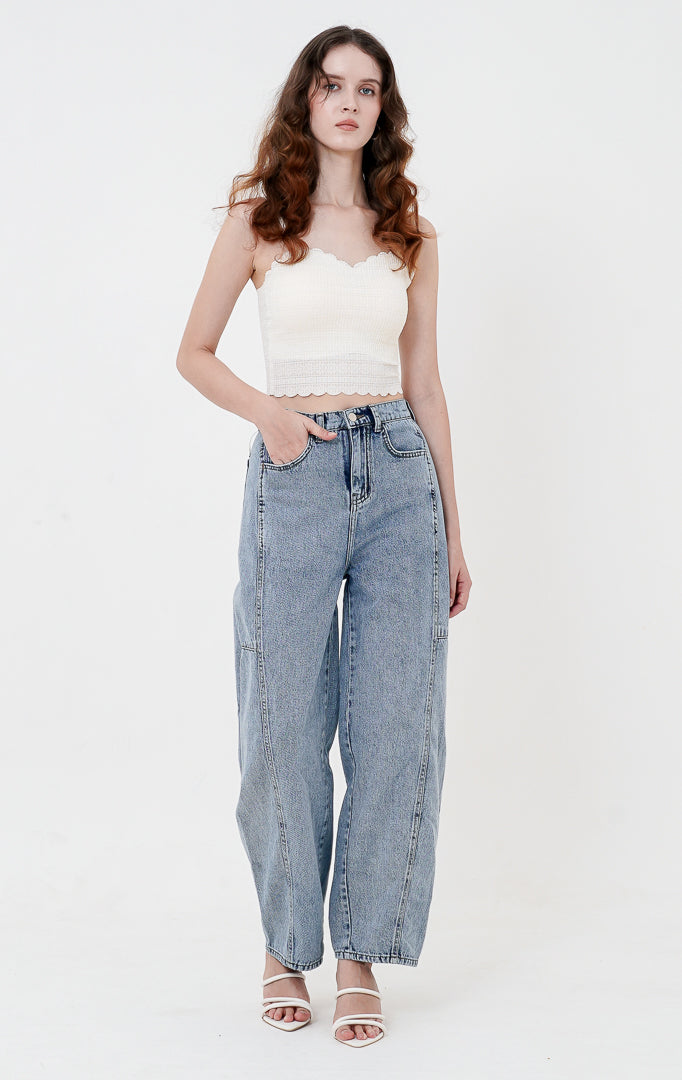 SH Malaya Barrel Pants Denim