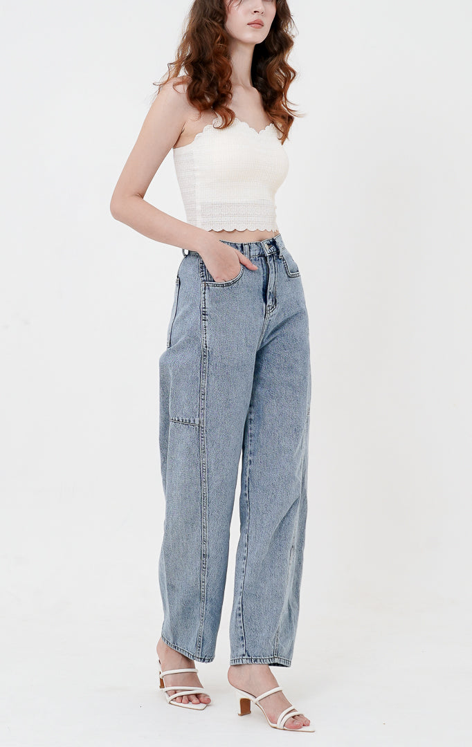 SH Malaya Barrel Pants Denim