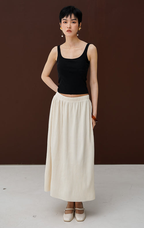 Tracie Skirt Ivory