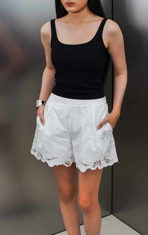 Isabela Shorts White