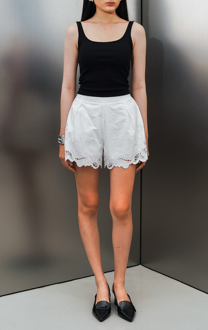 Isabela Shorts White