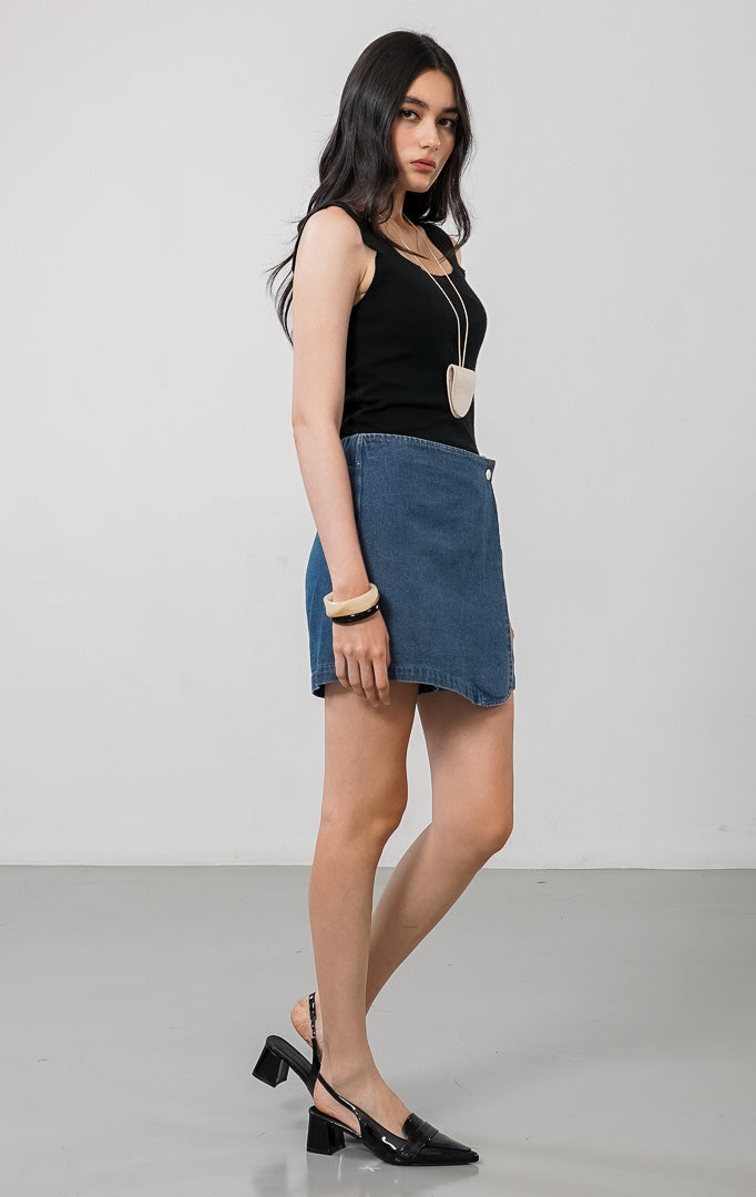 Greta Skort Denim