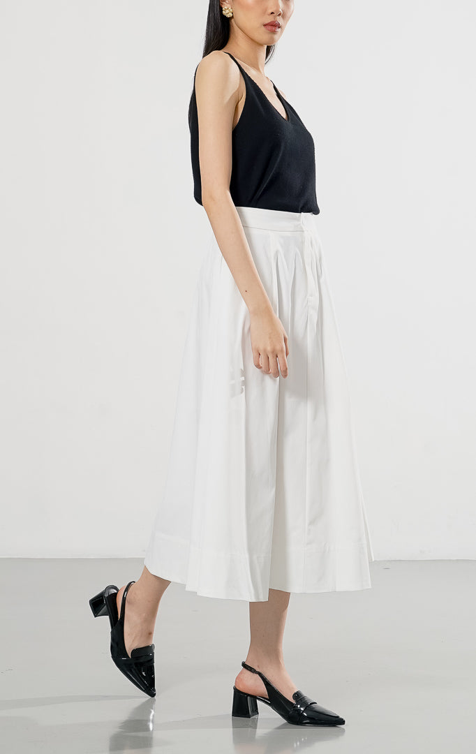 Raisa Skirt White