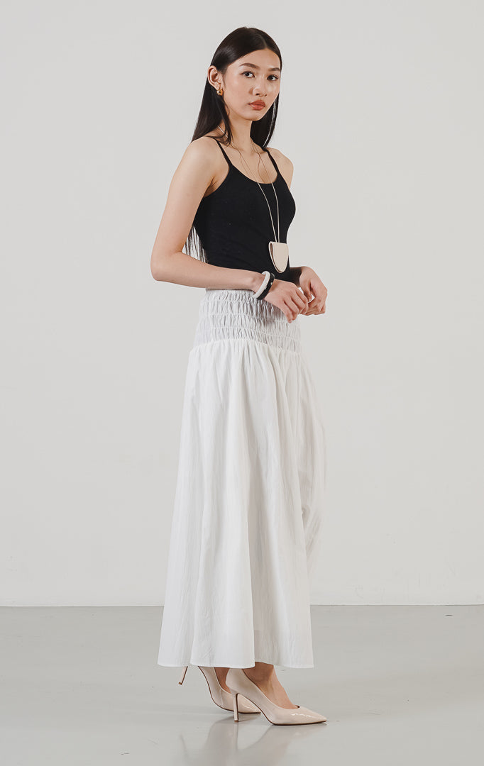 Capri Skirt White