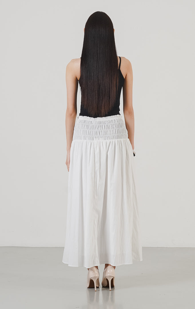 Capri Skirt White