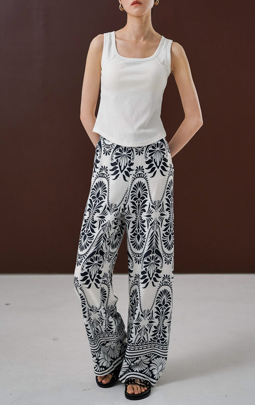 Ocean Pants White