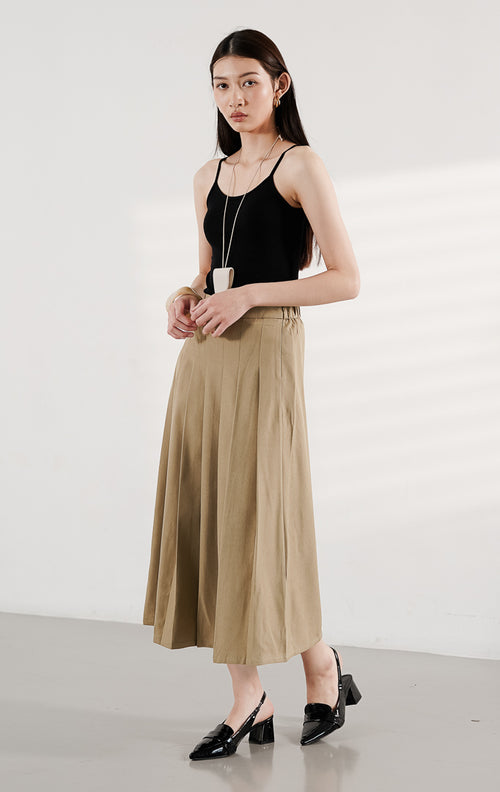 Jolin Skirt Khaki