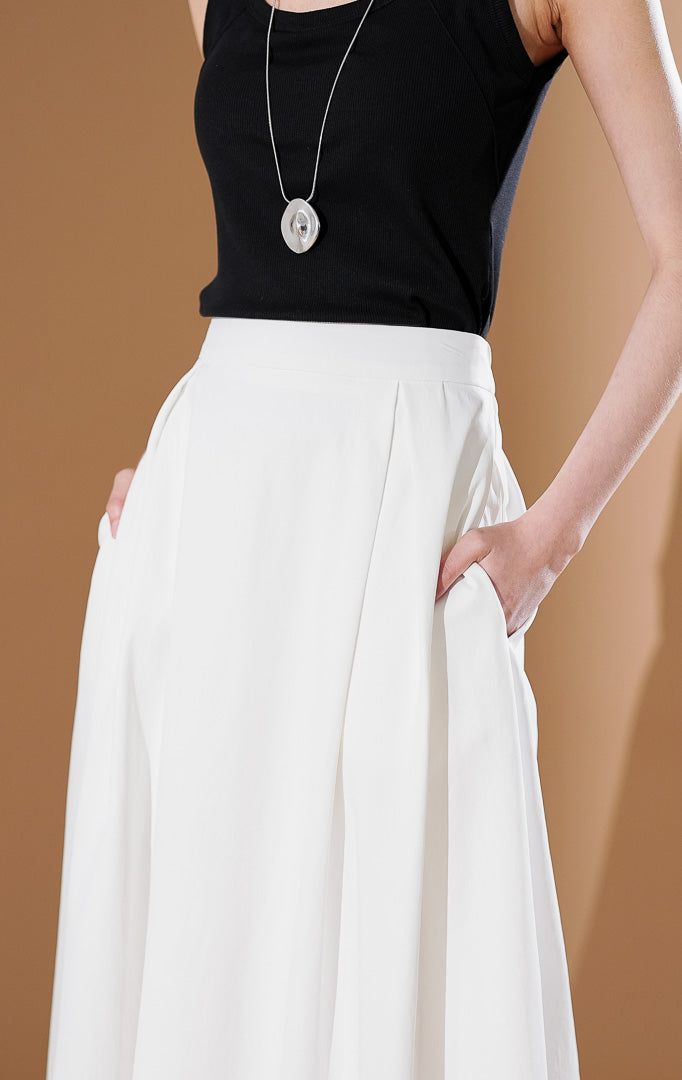 Estelle Skirt White