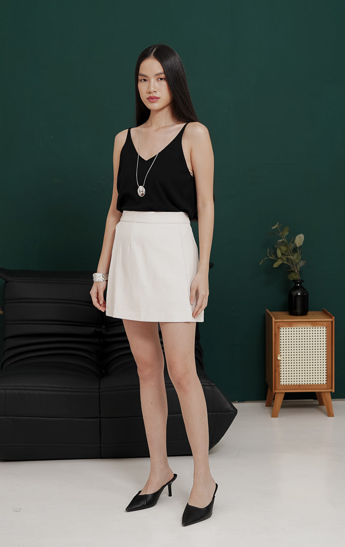 Kaelin Skort Ivory