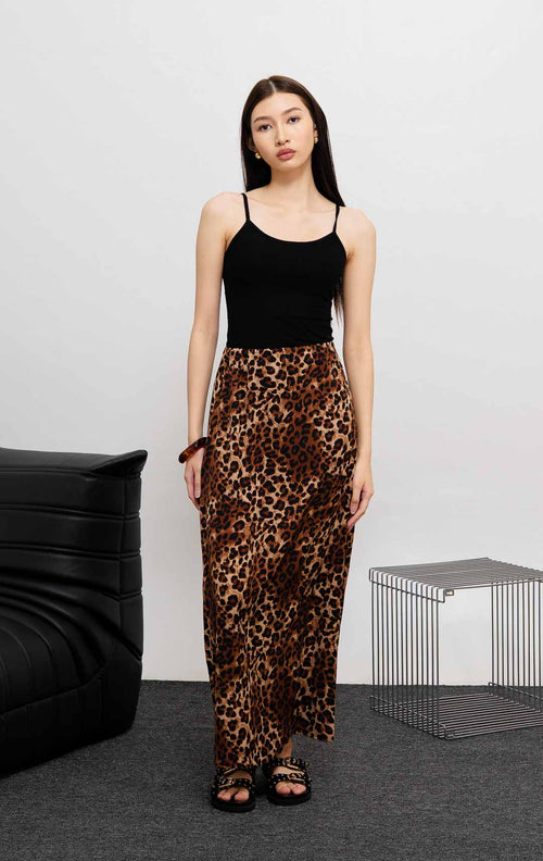 Chloe Skirt Dark Brown