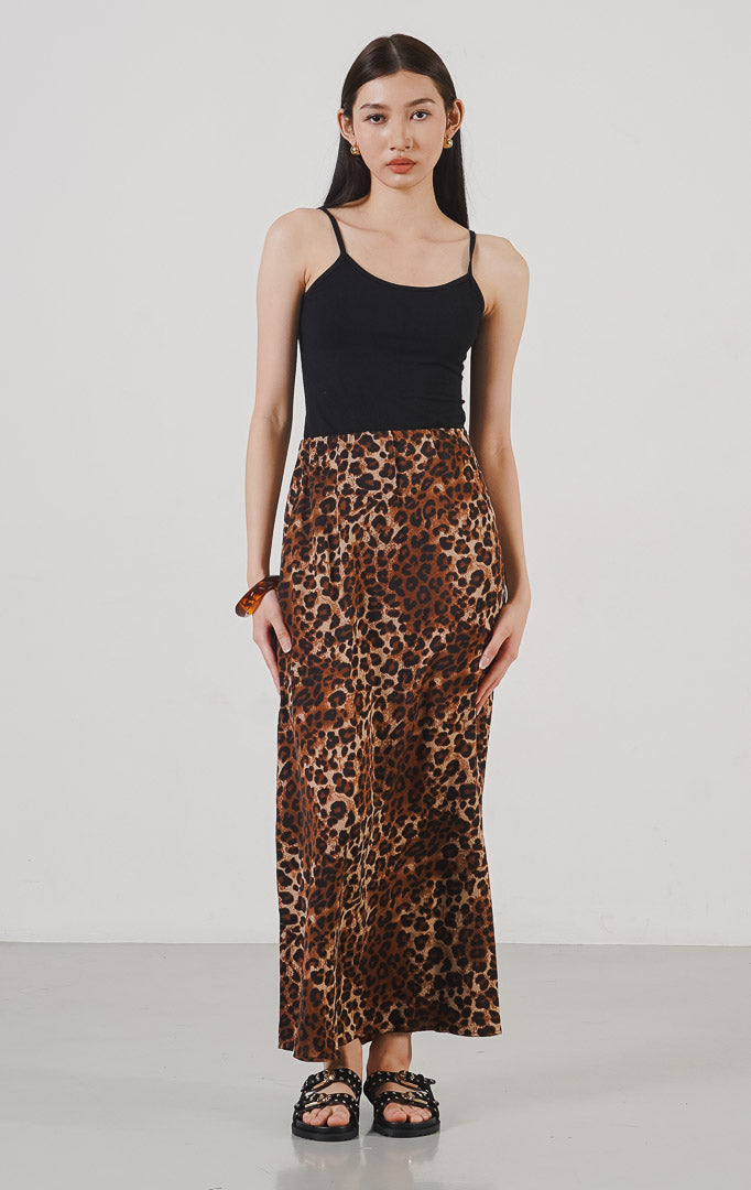Chloe Skirt Dark Brown