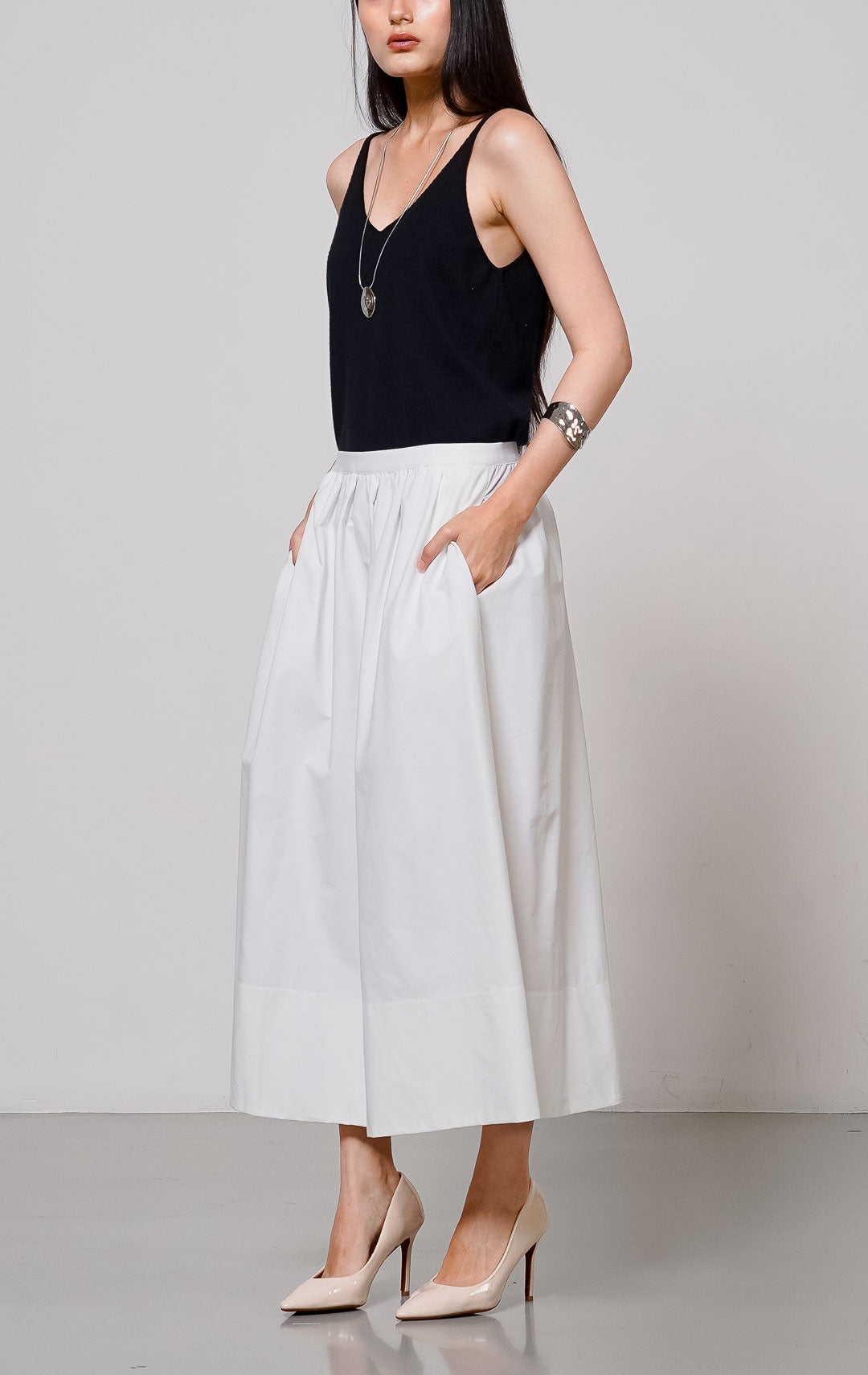 Chaewon Skirt White