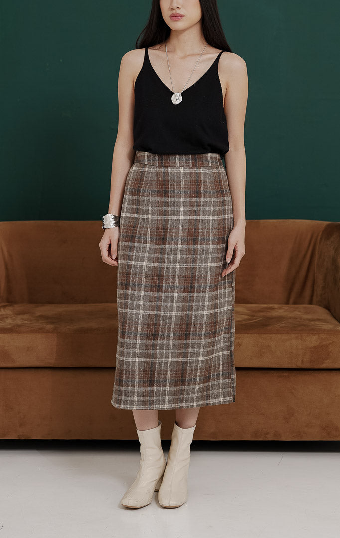 Winter Skirt Brown