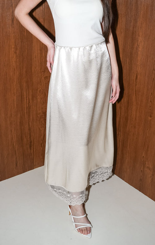 Bernadette Skirt Ivory