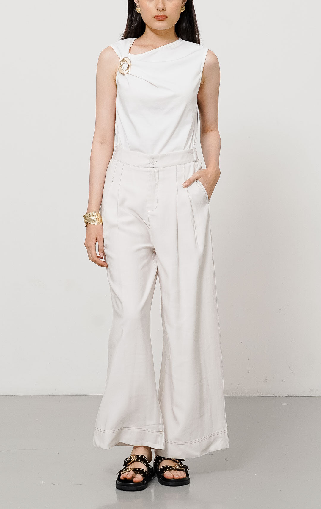 Kai Pants White