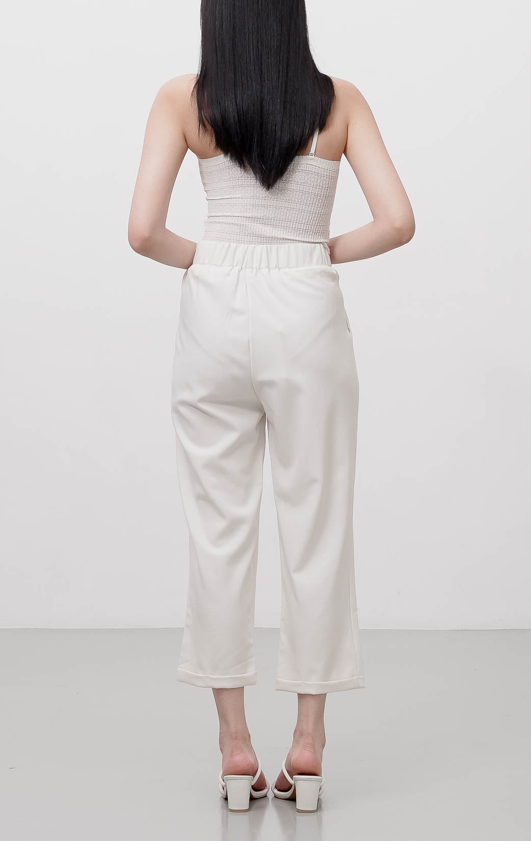 Yossie Belt Pants White