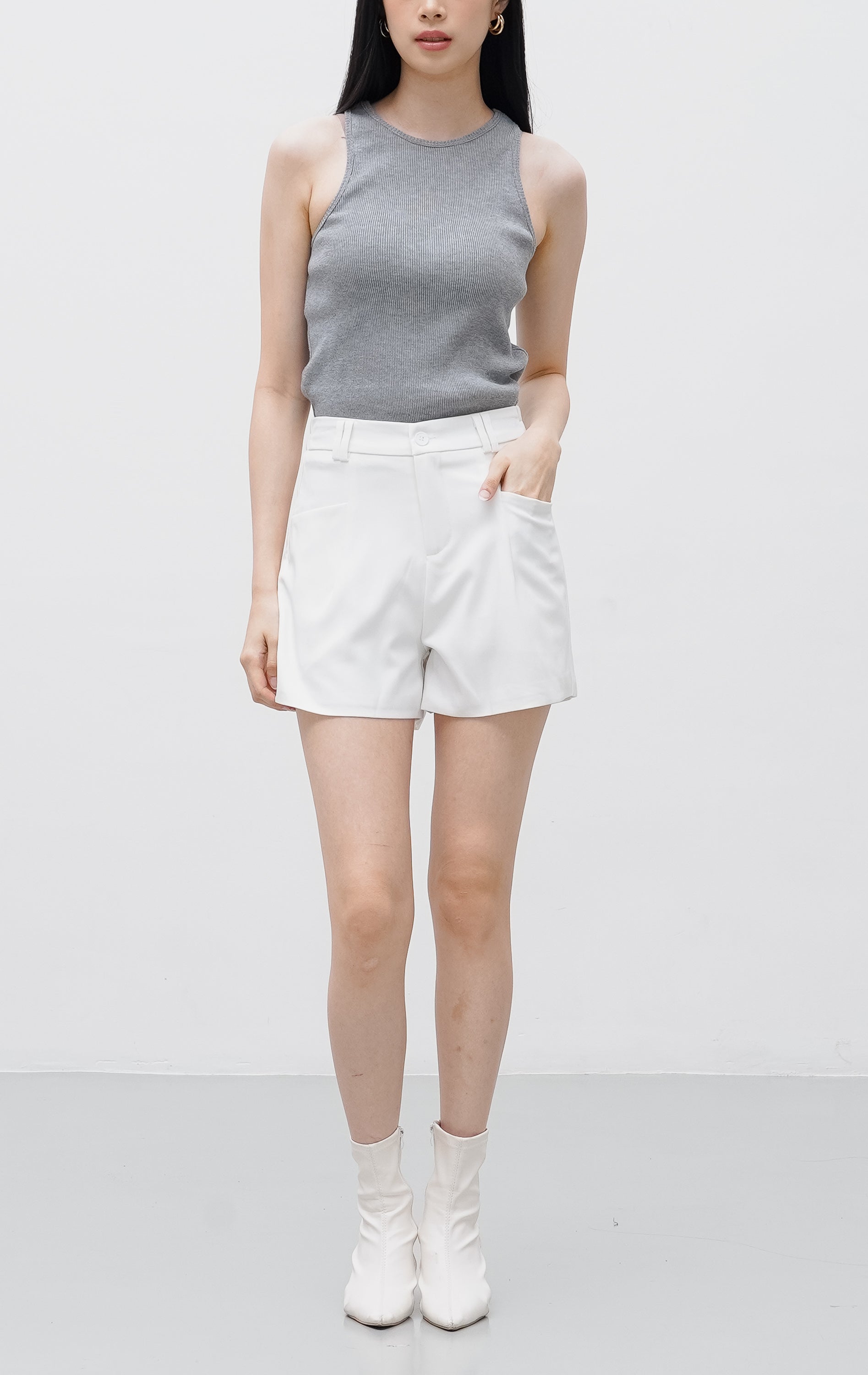 Melvin Pants White