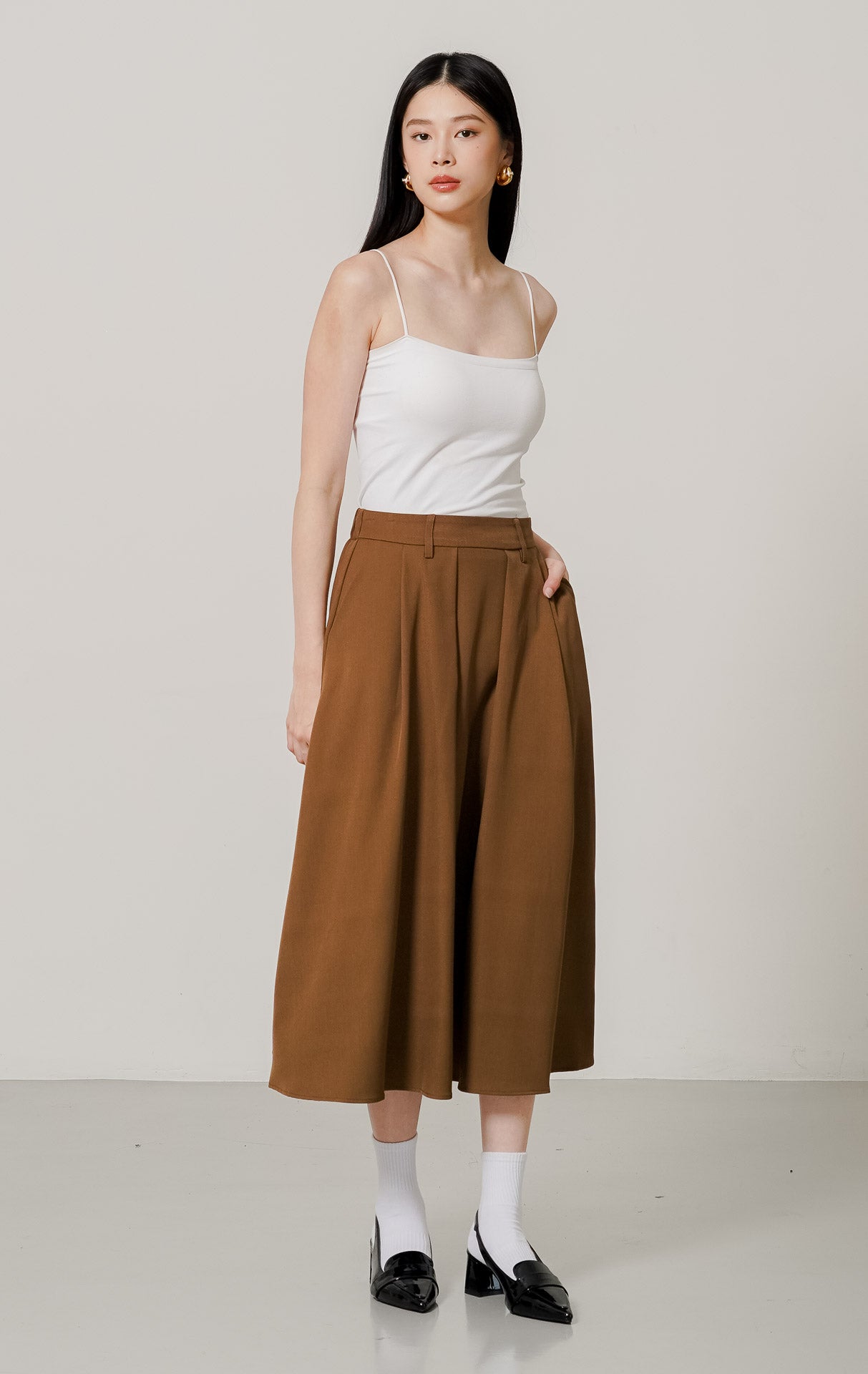 Collins Skirt Brown